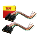 Par Chicote Lanterna Traseira Para Premio 1984 a 1994 Conector Chicote Prêmio