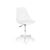 Cadeira Office Leda Acrílico Transparente Base Giratória
