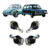 Kit 4 Pivos 2 Inferior + 2 Superior Fusca Brasilia Variant Volkswagen