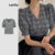 Lovito Blusa Elegante Blusa Lisa Para Mulheres L113MD134