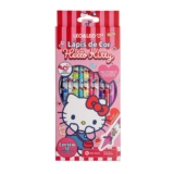 Lápis de Cor Triangular Hello Kitty 12 Cores Leo&Leo Leonora – 10255
