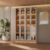 Cristaleira 4 Portas 2 Gavetas com Led Allure Linea Brasil