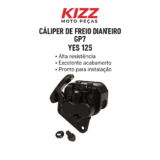 Caliper De Freio Dianteiro Gp7 Yes 125