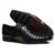 Sapato Social Masculino Calvest em Couro Preto Detalhado em Verniz 1930C592
