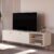 Rack Bancada Tucupí 180cm para TV até 75″ com Pés de Metal