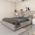 Cama Queen em MDP 203cm X 164cm Mônaco   Off White