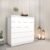 Cômoda 5 Gavetas 86cm Premium   Neve