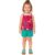 Conjunto Infantil Menina Verão Blusa Regata e Short Meia Malha Kyly 1001275