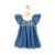 Vestido Menina Cotton Bubble Bordado – Mundi