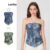 Lovito Regata Boho Paisley Padrão Regata Feminina De Camada Dupla Com Contas L83ED011