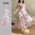 (New) Lovito Vestido Elegante para Primavera/verão para mulheres LBL28069