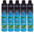 Kit com 5x Shampoos Anticaspa + 5x Shampoos Escurecedores  Dom Pelo 250ml – Reduz Fios Brancos – Pronta Entrega