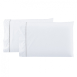 Par de Fronhas Percal Premium 400 Fios Ponto Palito