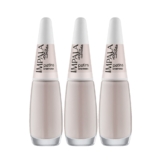 Kit 3 Esmalte Impala A Cor Da Moda Patins Cremoso Manicure