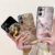 Para Moto G06 Caso De Telefone Macio Fino TPU Escudo No Motorola Power G 06 4G Capa Traseira Luxo Flor Feminino Borbolet