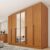 Guarda Roupa Casal 6 Portas 8 Gavetas com Espelho Portugal 270cm Espresso Móveis Cinamomo