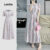 Lovito Vestido Casual Listrado Geométrico Vestido De Verão/primavera Para Mulheres L133ED583