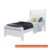 Cama Solteiro Reali Branca
