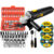 Kit Esmerilhadeira Angular Profissional 4.1/2 Com Acessórios Preto The Black Tools