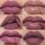 Batom Liquido Coleção Nude Super Matte Numeração do 01 ao 06 – Não Craquela – Maxlove