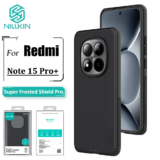 Nillkin Para Redmi Note 15 Pro +/Plus Capa Super Frosted Shield Anti Impressão Digital Traseira À Prova De Choque