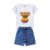 Pijama Infantil Masculino Jogo De Tubarão