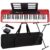 Kit Teclado Musical Estudante Casio Ct-S200 + Suporte Capa Pedal