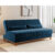 Sofá Cama 180cm Veludo Santorini Viero