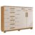 Cômoda New Triunfo 2 Portas 8 Gavetas Cinamomo Off White