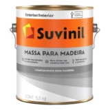 MASSA PARA MADEIRA (3,6L) 5,5KG CORRIGE IMPERFEIÇÕES SUVINIL