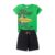 Conjunto Infantil Masculino Surfando No Pantano