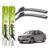 Par Palhetas Limpador Parabrisa Valeo Polo Sedan 2010 A 2015
