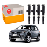 Bobina Ignição Ngk Sandero Stepway 1.6 16v 2008 A 2013