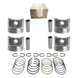 Kit Pistão Anel 0,50 Corsa Wind Mpfi 1.0 8v Mahle Original