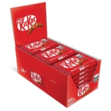 Chocolate KitKat ao Leite Nestlé Caixa com 24 Unidades