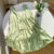 (NEW) Lovito Vestido Casual de Primavera/verão Verde com Estrutura Plissada e Linha Estruturada para mulheres L152ED033
