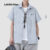 Lovito Men Camisa Casual de Primavera/verão para homens LNE114024