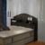 Cabeceira para Cama Box Casal com 2 Nichos Evelyn  Mocaccino