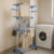 Varal de Chão Vertical com Rodinhas Dobravel Portátil Grande 3 Andares Ideal para Lugares Pequenos