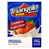 Creme de Leite Triângulo – Leve com 10% de Gordura UHT 200g – Embalagem com 27 Unidades