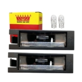Kit Lanterna Placa Para GM Cobalt 2012 a 2015 Luz Placa Cobalt Com Lampadas