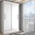 Guarda-Roupa Solteiro Europa 2 Portas 2 Gavetas Branco – Panorama Móveis