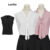 Lovito Blusa Elegante Blusa Lisa Com Cadarço Para Mulheres LNL43115 (Multicolorido)
