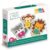 KIT 8 QUEBRA CABEÇAS ANIMAIS DA FLORESTA MADEIRA BABEBI 2 PARTES LÓGICO MDF INFANTIL JOGO EDUCATIVO
