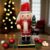 Enfeite Decorativo de Natal em Madeira – Papai Noel – 15cm – 1 unidade – Rizzo