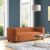 Sofá Namoradeira Amsterdam 1,40m Veludo Terracota – Inova Decorações