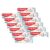 Kit Creme Dental Colgate Total Fresh Mint 90g com 12un