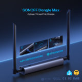 SONOFF Dongle-M Max Zigbee/Thread PoE Chipset De Alto Desempenho Antena Dupla Suporta Ethernet , Wi-Fi , Conexão USB Ger