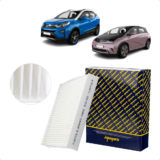 Filtro De Cabine Ar Condicionado BYD Dolphin/ Yuan Plus EV Elétrico Após 2023 13124610-00 EM2E-8121211E