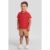 Camisa polo infantil menino canelada Brandili